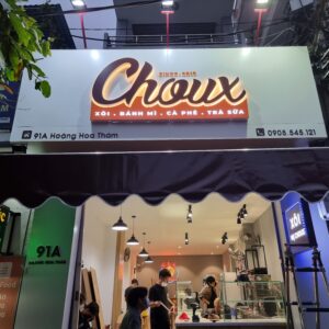 Bảng hiệu tiệm Xôi đẹp